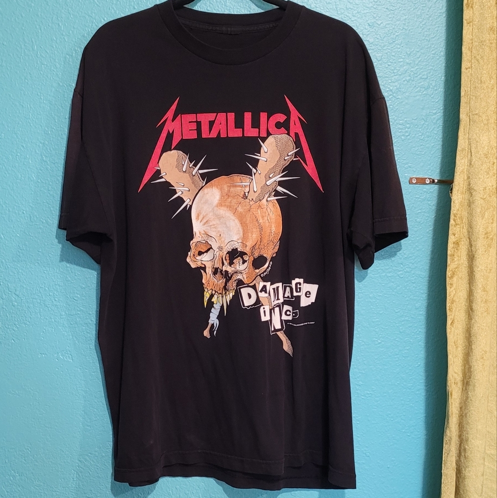 Metallica Damage Inc Tour 1987